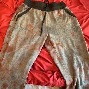custom tie dyed joggers